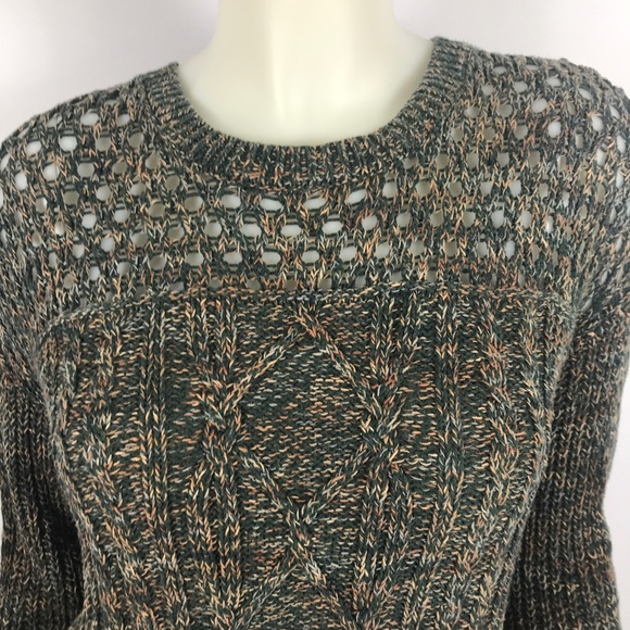 Coincidence and Chance Marbled Cable Knit Sweater - Picture 3 of 11